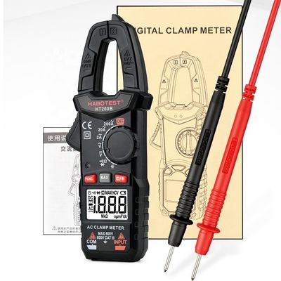 2000 Counts 200A Double Backlight Mini Clamp Meter